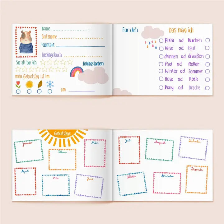 Freundebuch *Tierkinder*