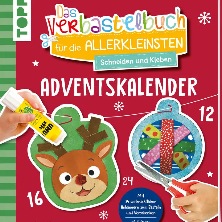 Das Adventskalender-Verbastelbuch. Weihnachtskugeln.