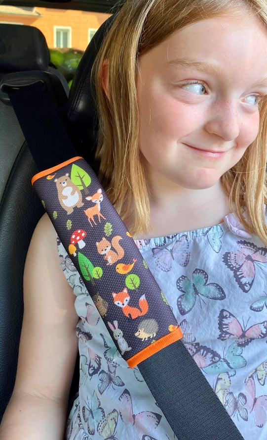 Waldtiere Tiere Kinder Auto Gurtpolster Gurtschutz