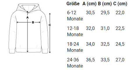 "süßes Rentier" Bio Hoodie BABY CRUISER