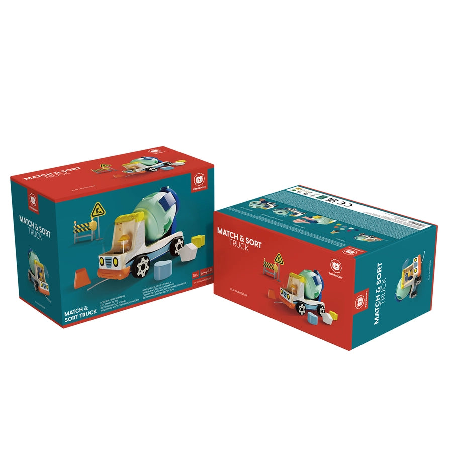 Match + Sort Truck - Montessori