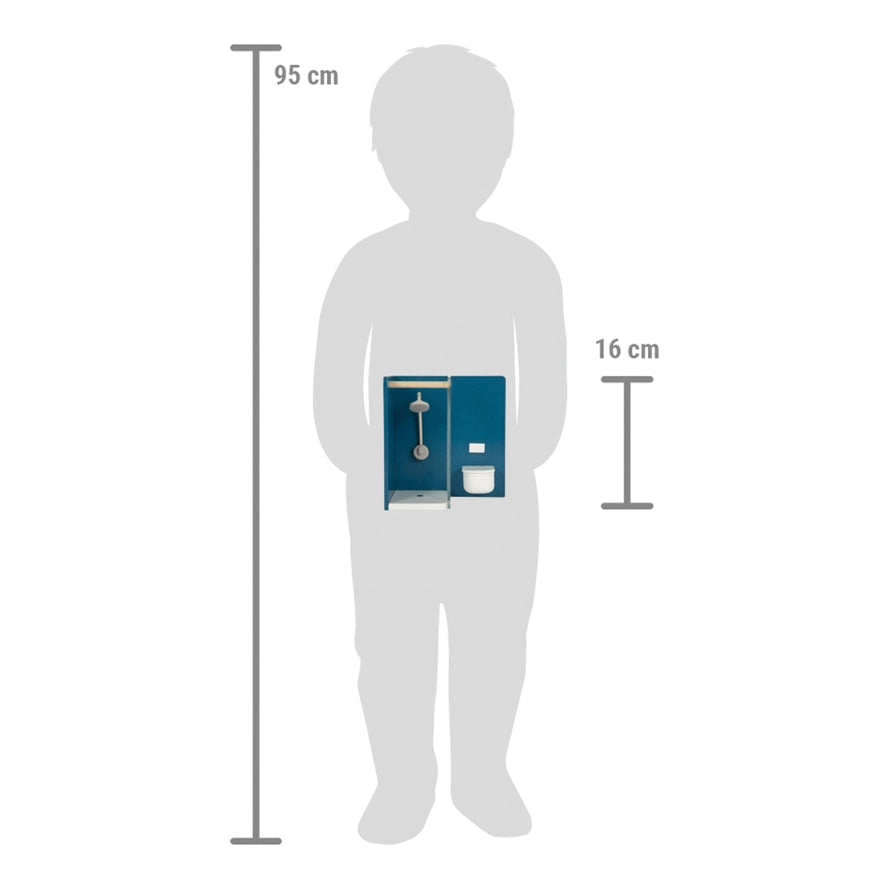 Puppenhausmöbel Badezimmer | Puppenzubehör | Holz