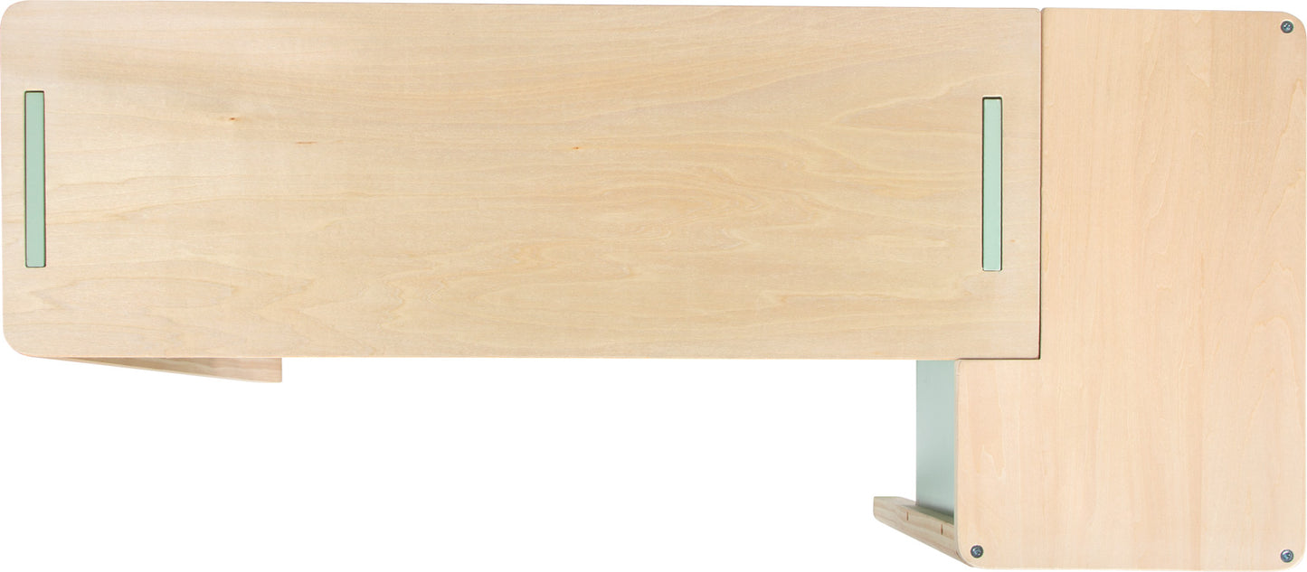 Kaufladen und Kinderküche Salbeigrün „fresh“ | Küche | Holz