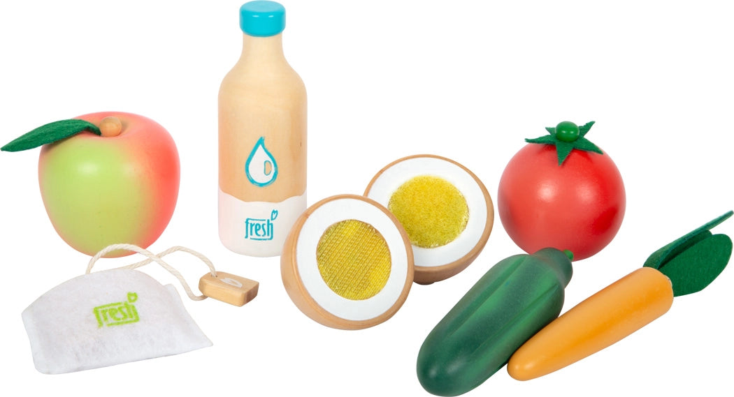 Lebensmittel-Set Vegetarisch „Fresh“ | Holz