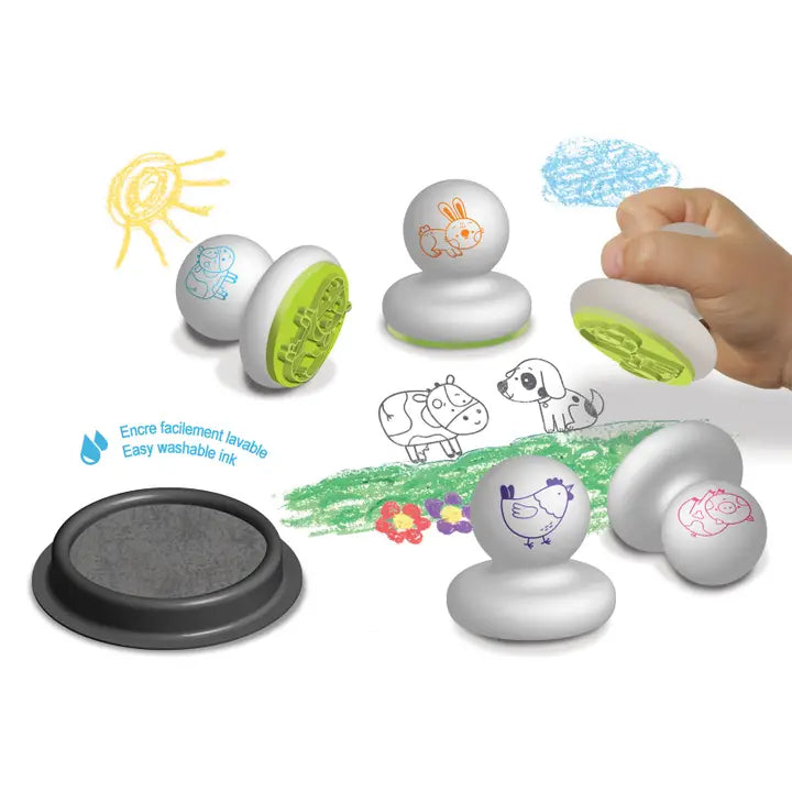 Meine ersten Stempel „Farm Animals“