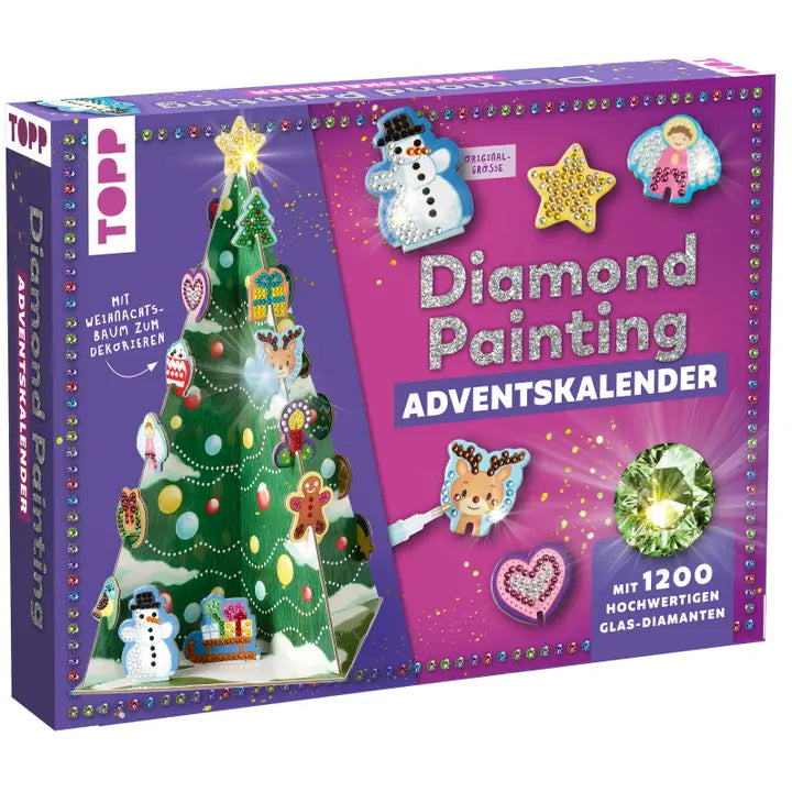 Weihnachtszauber - Der Diamond-Painting-Adventskalender