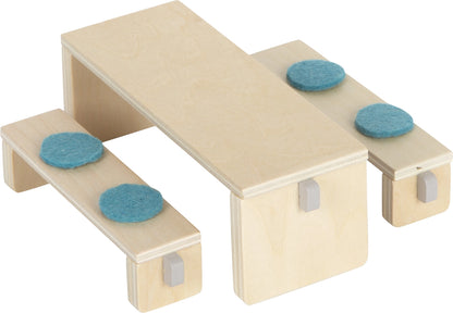 Puppenhausmöbel Küche | Puppenzubehör | Holzspielzeug