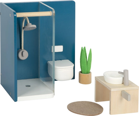 Puppenhausmöbel Badezimmer | Puppenzubehör | Holz