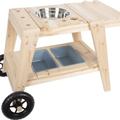 Matschküche Kompakt | Gartenspielzeug | Holz