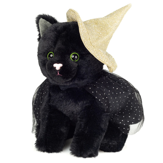 Halloween Katze 20 cm - Plüschtier - Stofftier