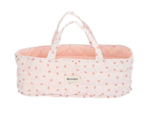 Puppenwagen Strawberries Weiß