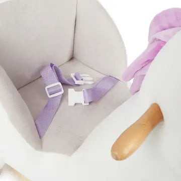 Schaukeltier Baby Einhorn Hörnchen