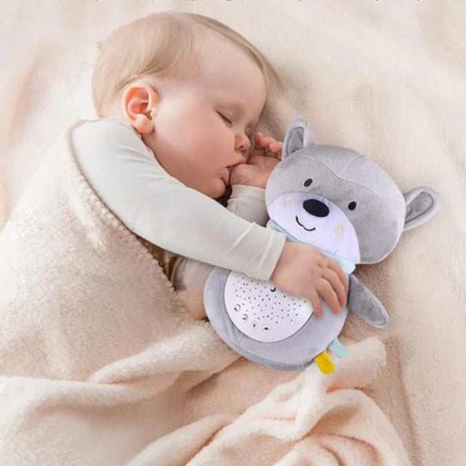 Babyschlaftrainer - Sternenprojektion, Weißes Rauschen, Musik