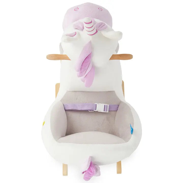 Schaukeltier Baby Einhorn Hörnchen