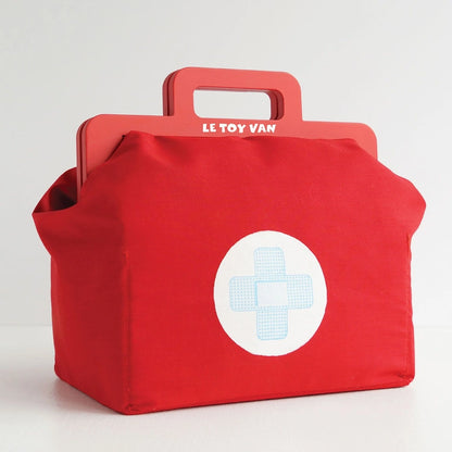 Doktor Tasche TV292 / / Vintage Doctor Roleplay Wooden Kit