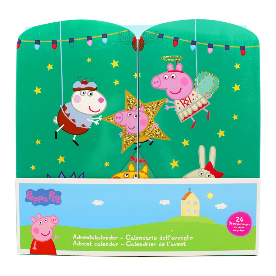PEPPA PIG ADVENTSKALENDER MIT SCHMUCK UND HAARSCHMUCK