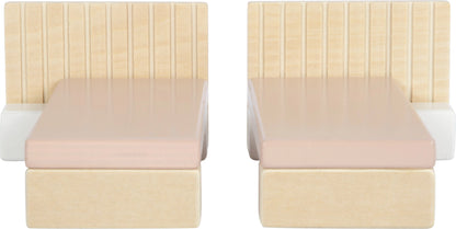 Puppenhausmöbel Schlafzimmer | Puppenzubehör | Holz