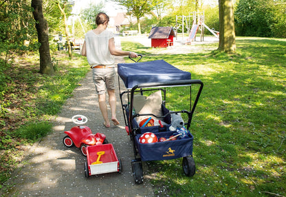 Klappbollerwagen 'Paxi Dlx Comfort' Mit Bremse, Marineblau