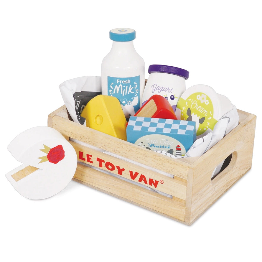 Käse & Milch Marktkiste TV185 / Cheese & Dairy Market Crate