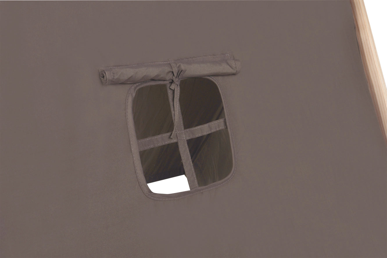 Spielzelt taupe | Indoor Spielzeug | Holz