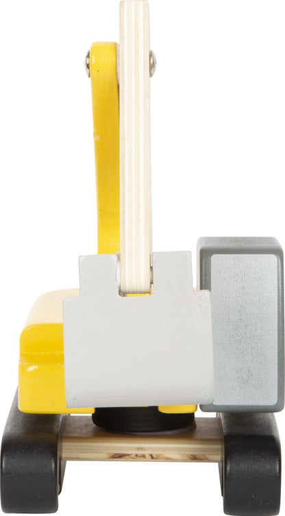 Schaufelbagger mit Kabine | Fahrzeuge | Holzspielzeug