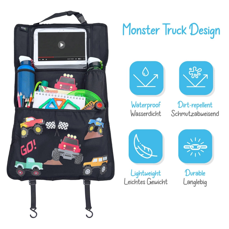 Auto Rücksitz Organizer Monster Truck
