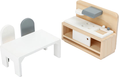 Puppenhausmöbel Komplett-Set | Puppenhäuser | Holz