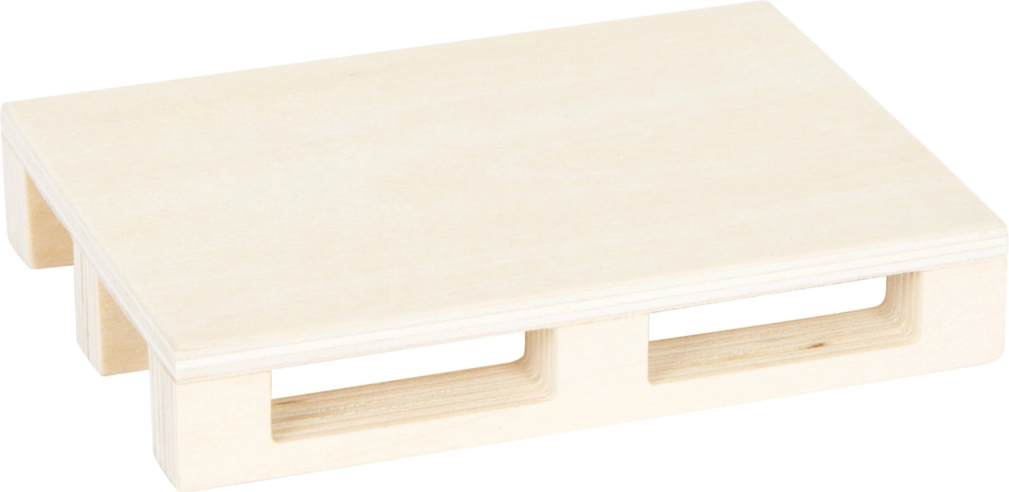 Gabelstapler mit Palette | Fahrzeuge | Holzspielzeug