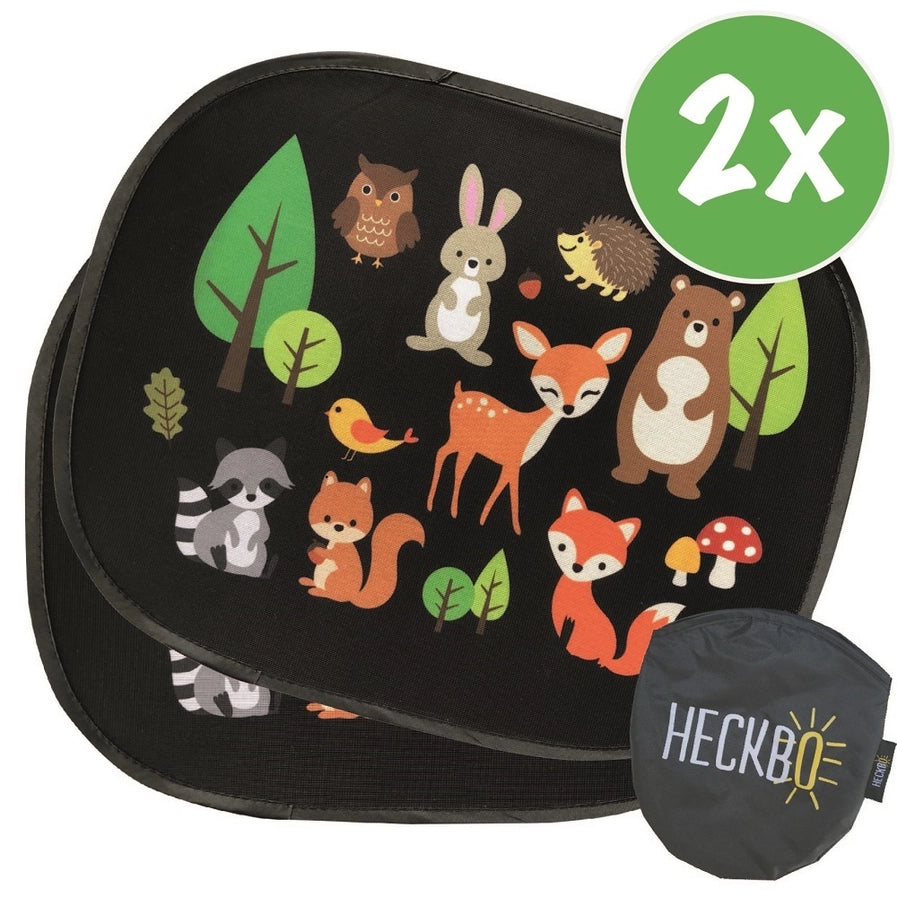 Auto Sonnenblende Waldtiere