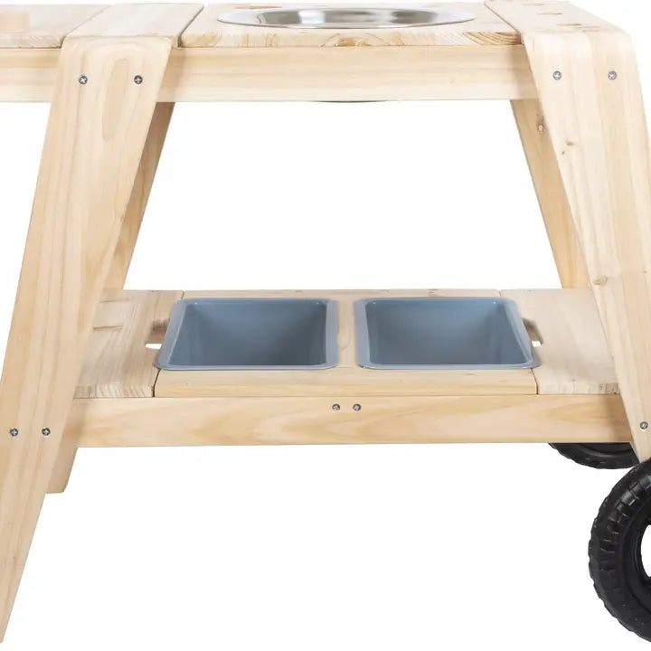 Matschküche Kompakt | Gartenspielzeug | Holz