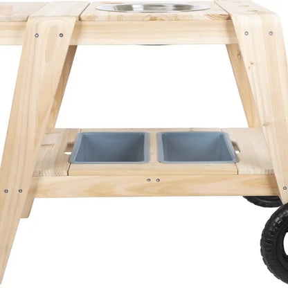 Matschküche Kompakt | Gartenspielzeug | Holz