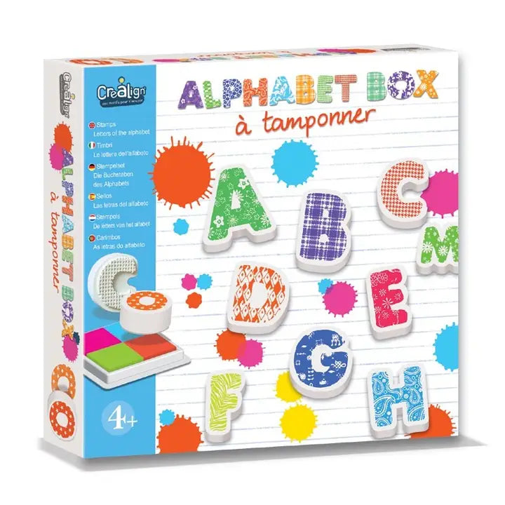 Alphabet-Kasten Stempelset