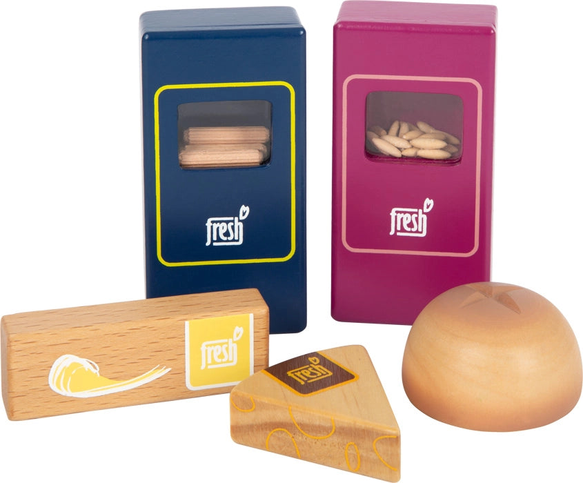 Lebensmittel-Set Vegetarisch „Fresh“ | Holz