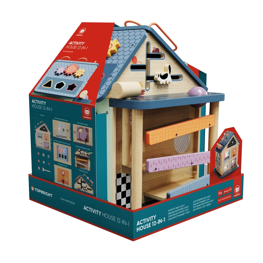 Aktivitätshaus 12-in-1 - Montessori