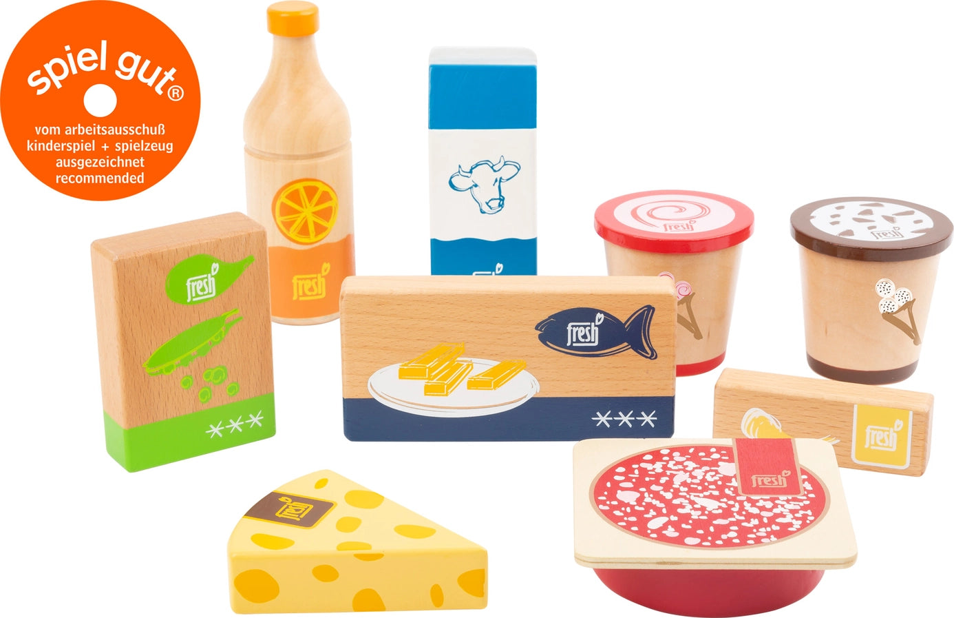 Gefrier- Und Kühlwaren-Set „Fresh“ | Kaufmannsläden | Holz