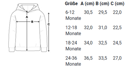 "süßes Rentier" Bio Hoodie BABY CRUISER