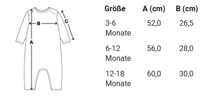 "süßes Rentier" Baby Bio Strampler