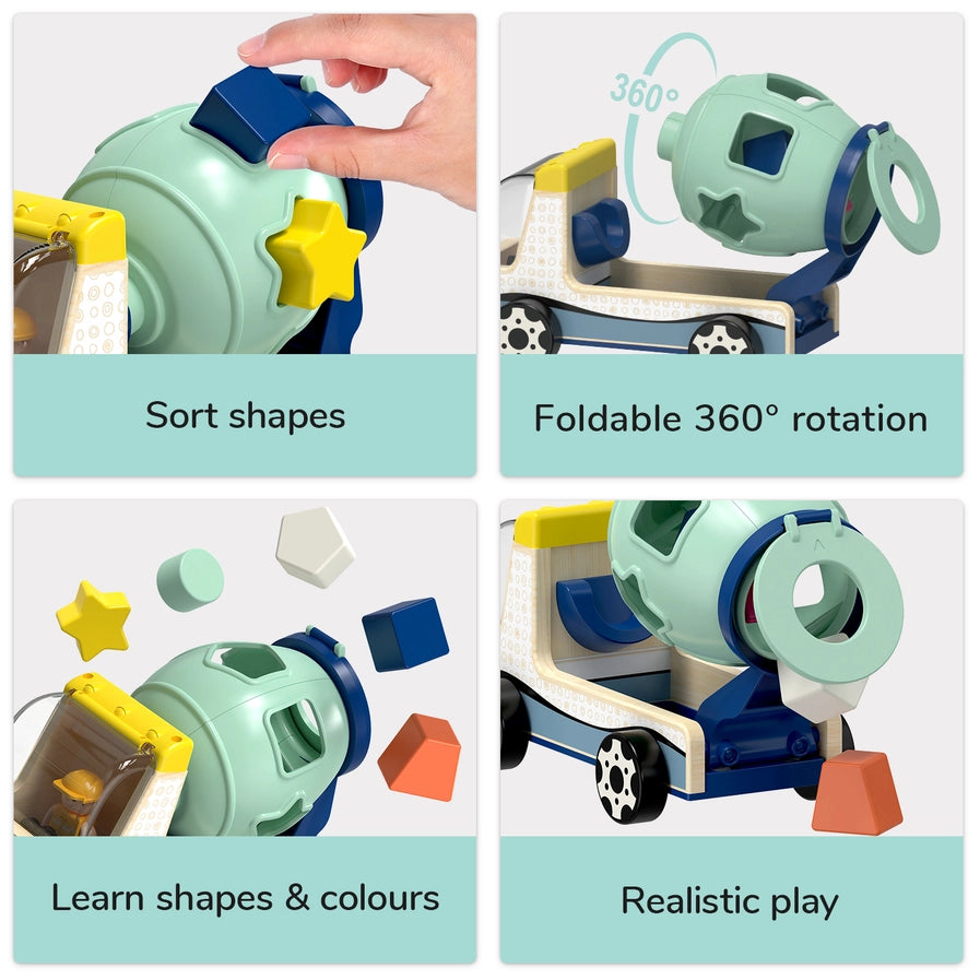 Match + Sort Truck - Montessori