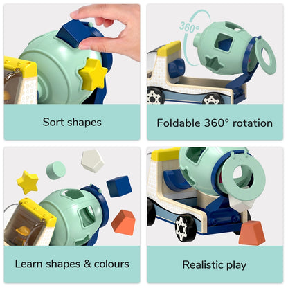 Match + Sort Truck - Montessori