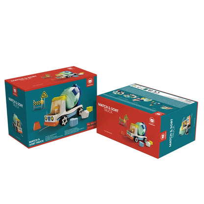 Match + Sort Truck - Montessori