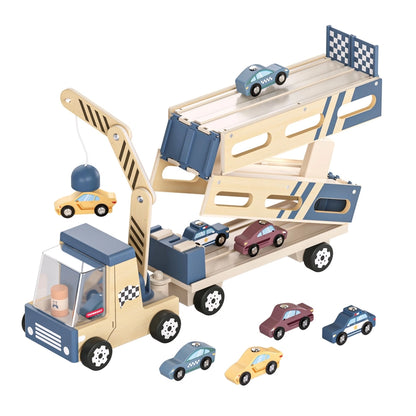 Roll- und Rennwagen-Transporter - Montessori