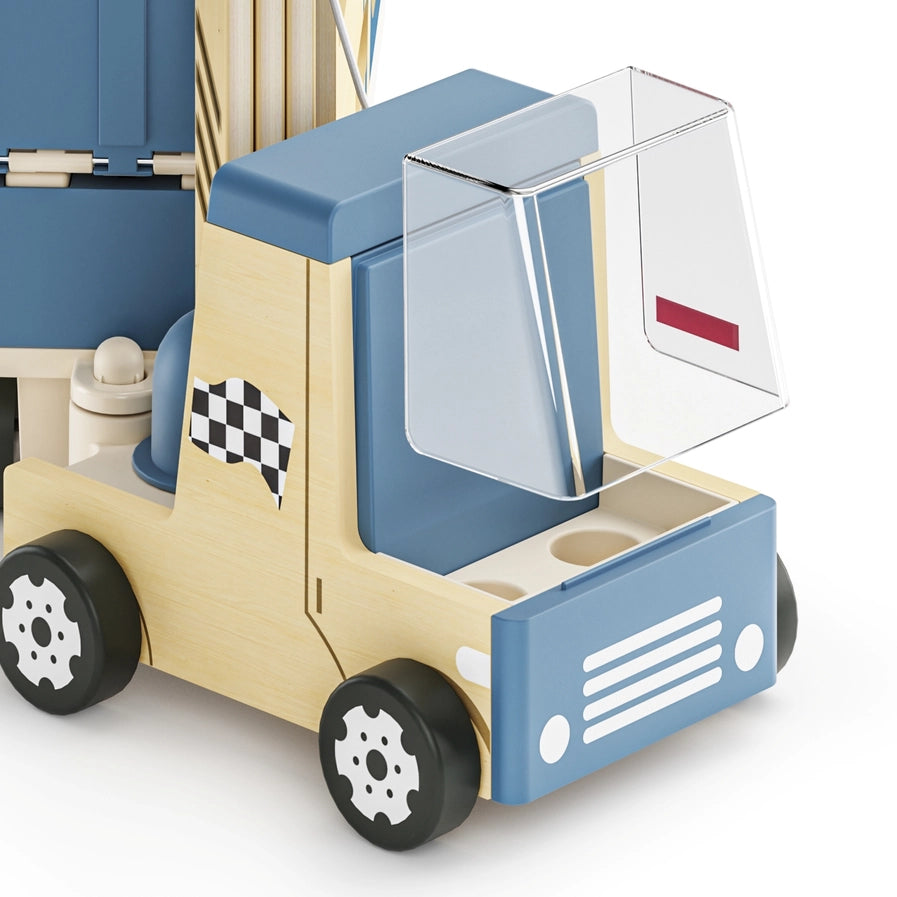 Roll- und Rennwagen-Transporter - Montessori