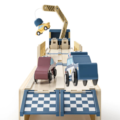 Roll- und Rennwagen-Transporter - Montessori