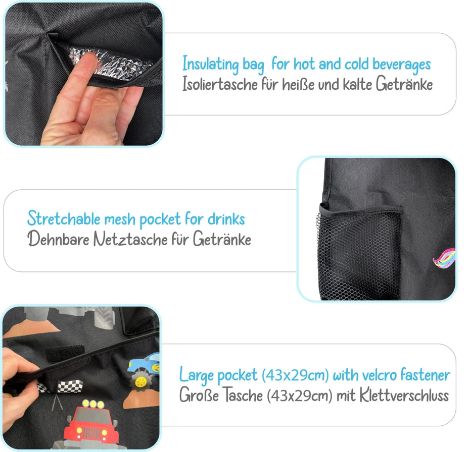 Auto Rücksitz Organizer Monster Truck