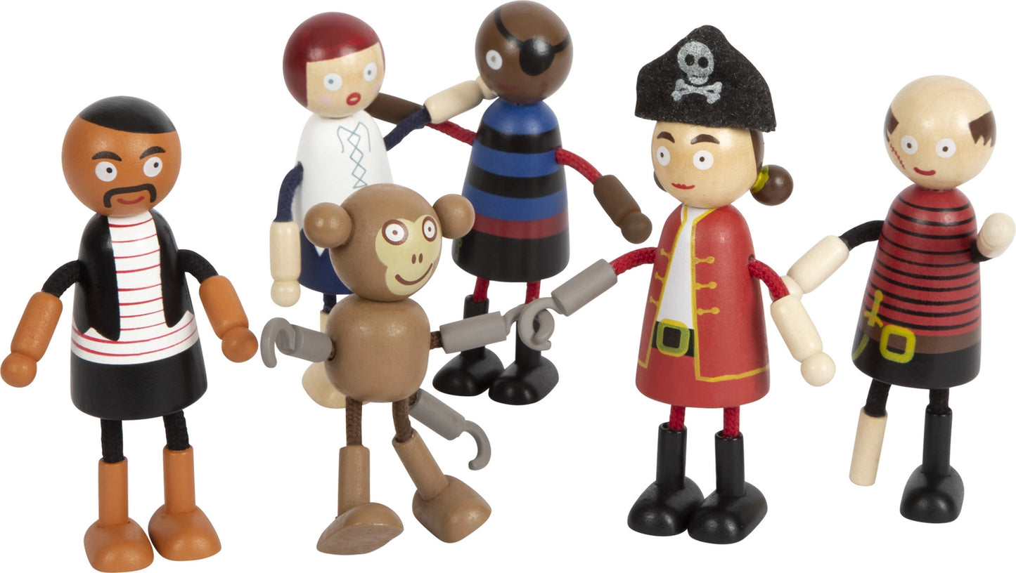 Biegepuppen Piraten Figuren | Puppen | Holz