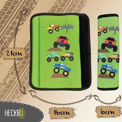 Monster Truck Autos Kinder Auto Gurtpolster Gurtschutz