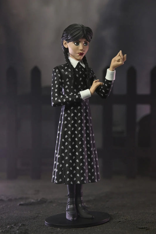 Wednesday Toony Terrors Actionfigur Classic Dress