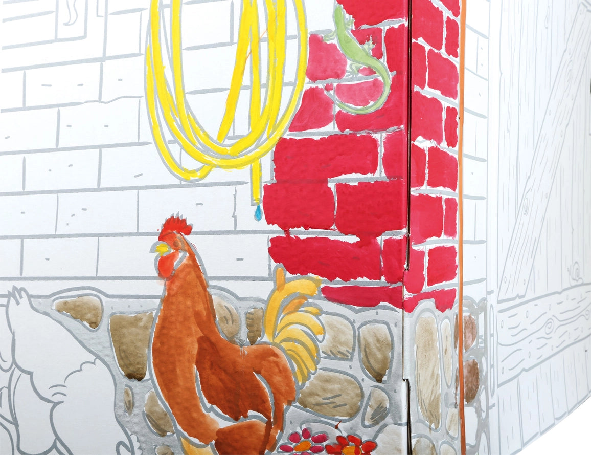 Spielhaus "Häuschen" Aus Bastelkarton | Kreativ-Artikel |