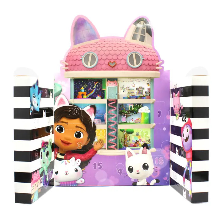 GABBY’S DOLLHOUSE ADVENTSKALENDER MIT SCHMUCK UND HAARSCHMUC