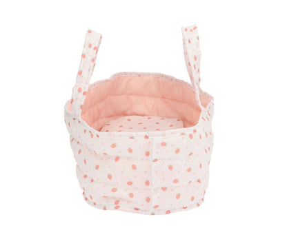 Puppenwagen Strawberries Weiß